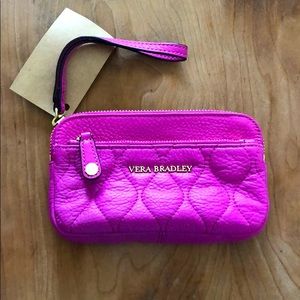 Vera Bradley Sophie wristlet leather